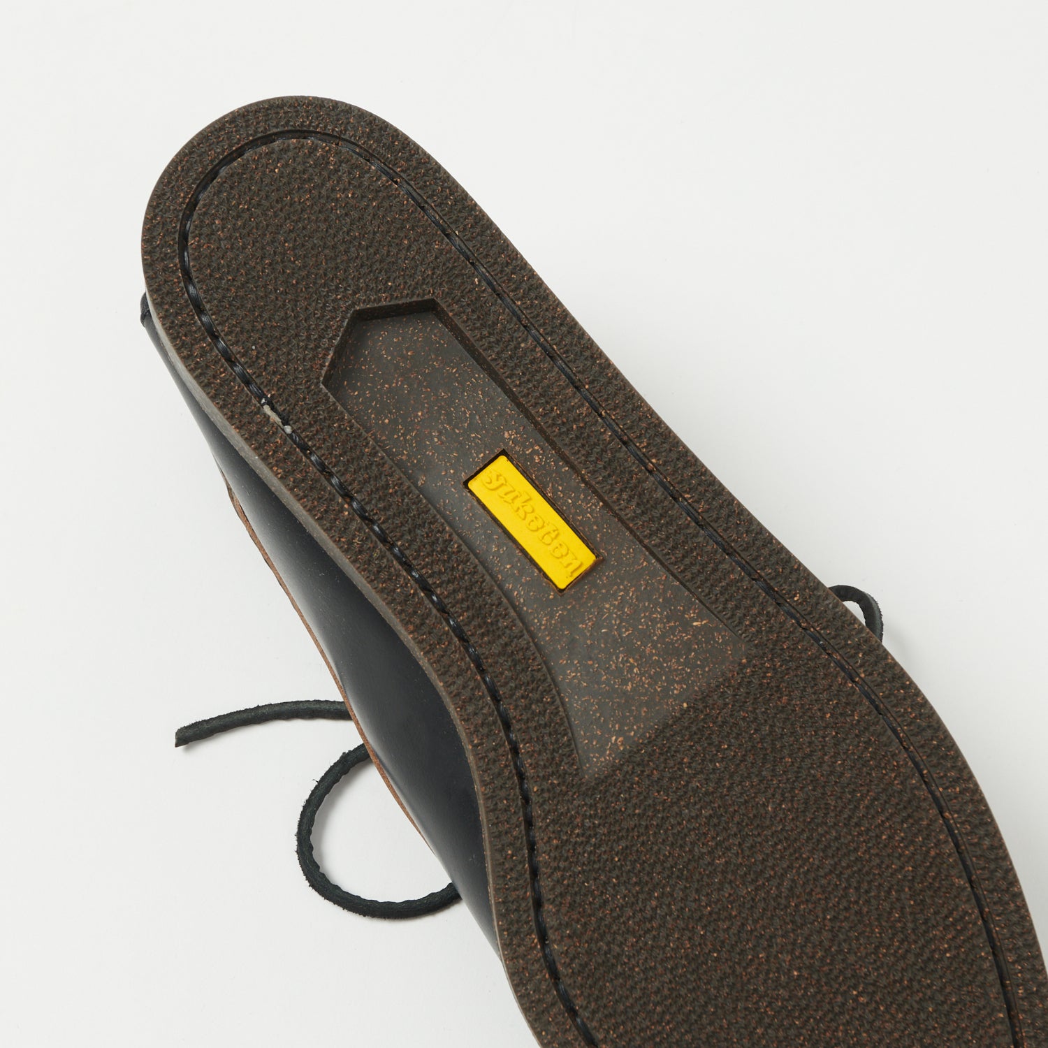 Yuketen Blucher w/ Kiltie Camp Sole Shoe - G Black