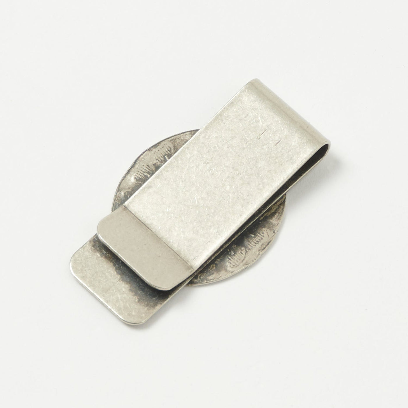 Yuketen Concho Money Clip C - Nickel Silver