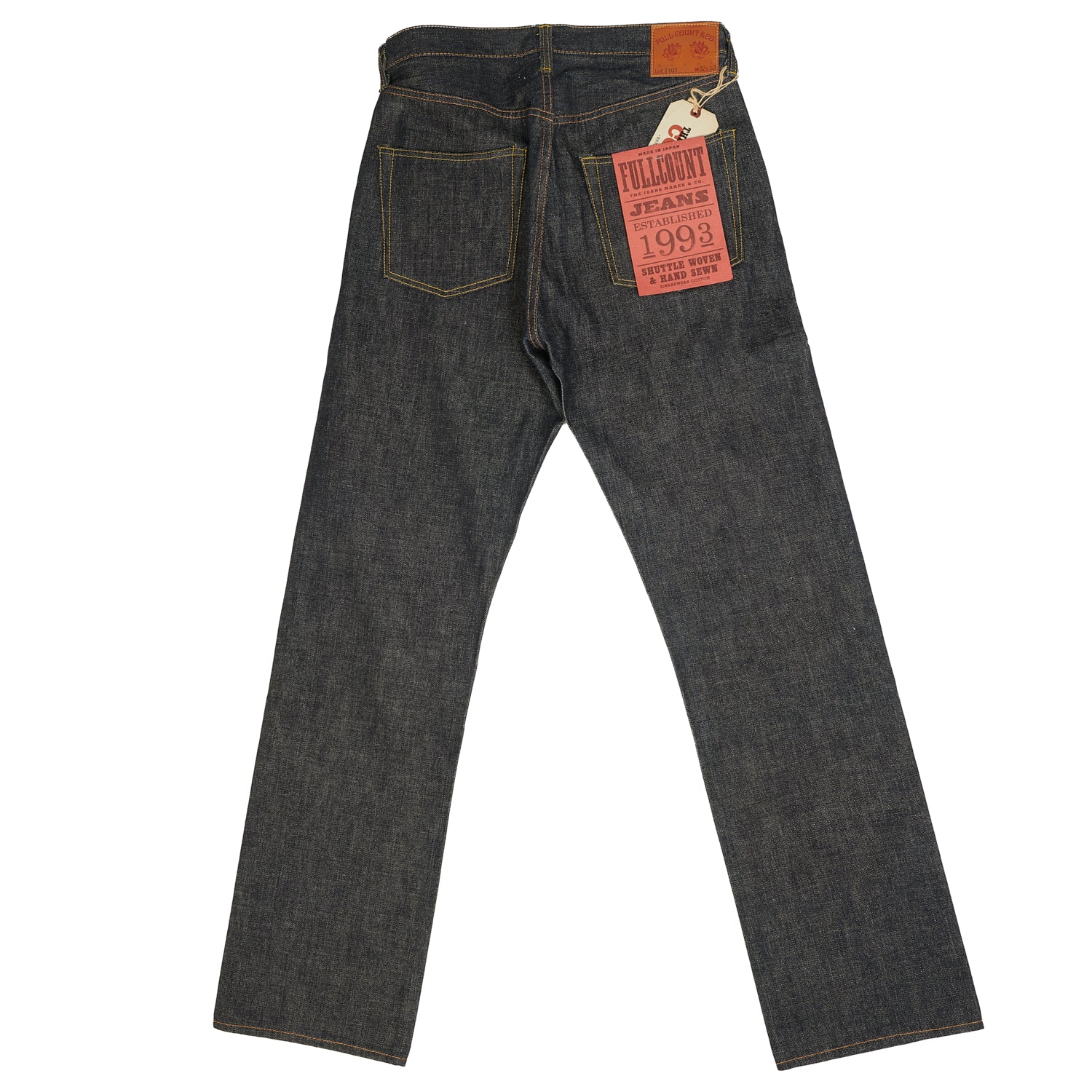 FULLCOUNT 1101 13.7oz Loose Straight Jean - Raw