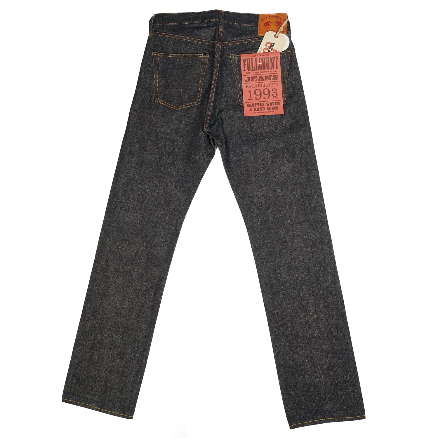 FULLCOUNT 1108 13.7oz Regular Straight Jean - Raw