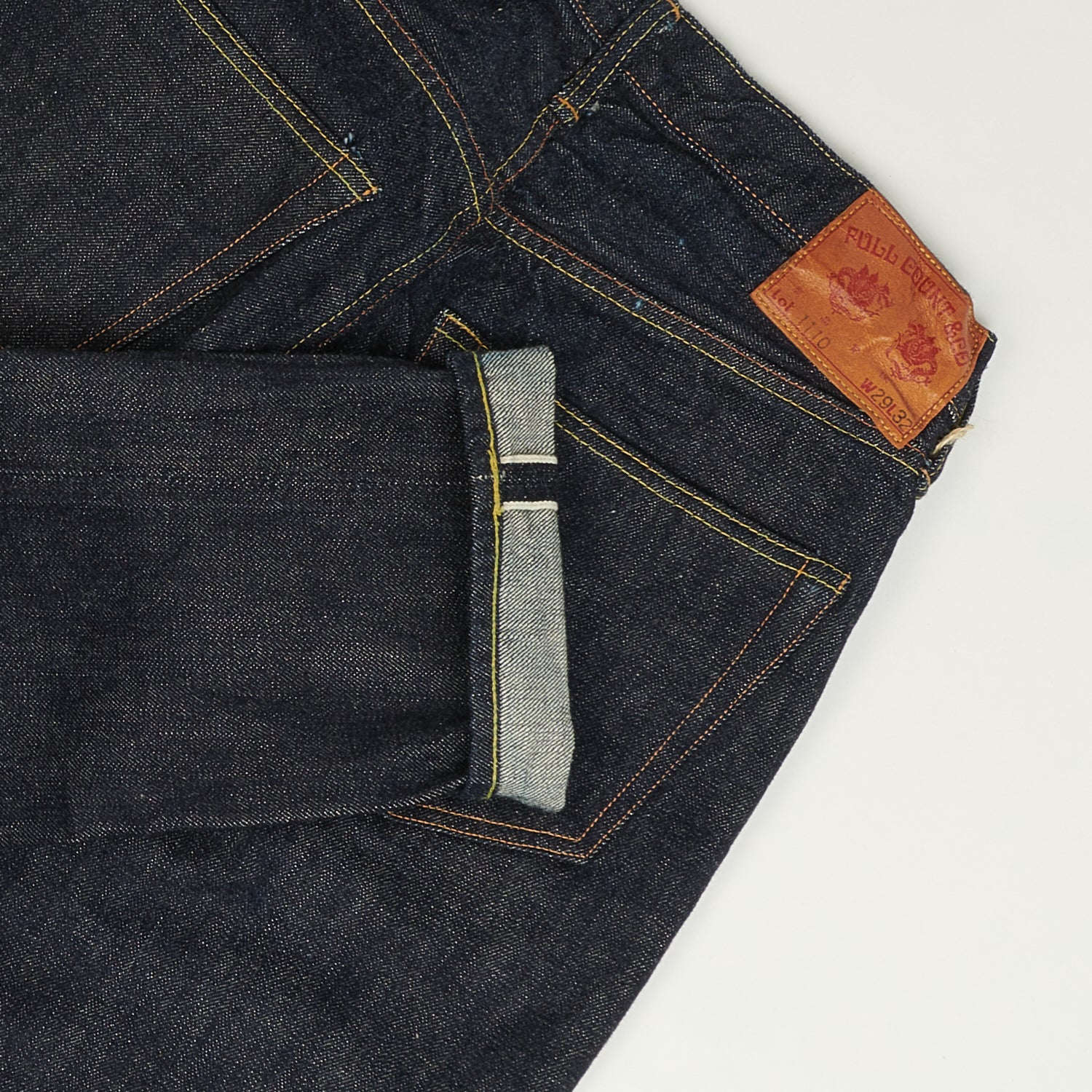 FULLCOUNT 1110XX 15.5oz Slim Tapered Jean - Raw