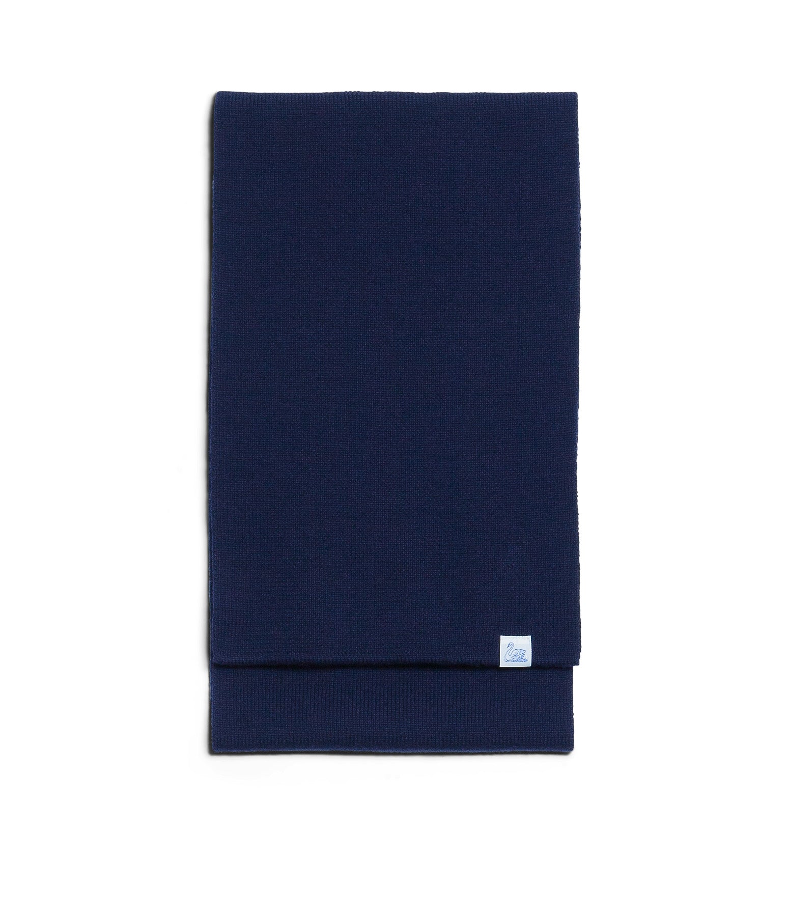Merz b. Schwanen 'Good Basics' Long Merino Scarf - Dark Navy