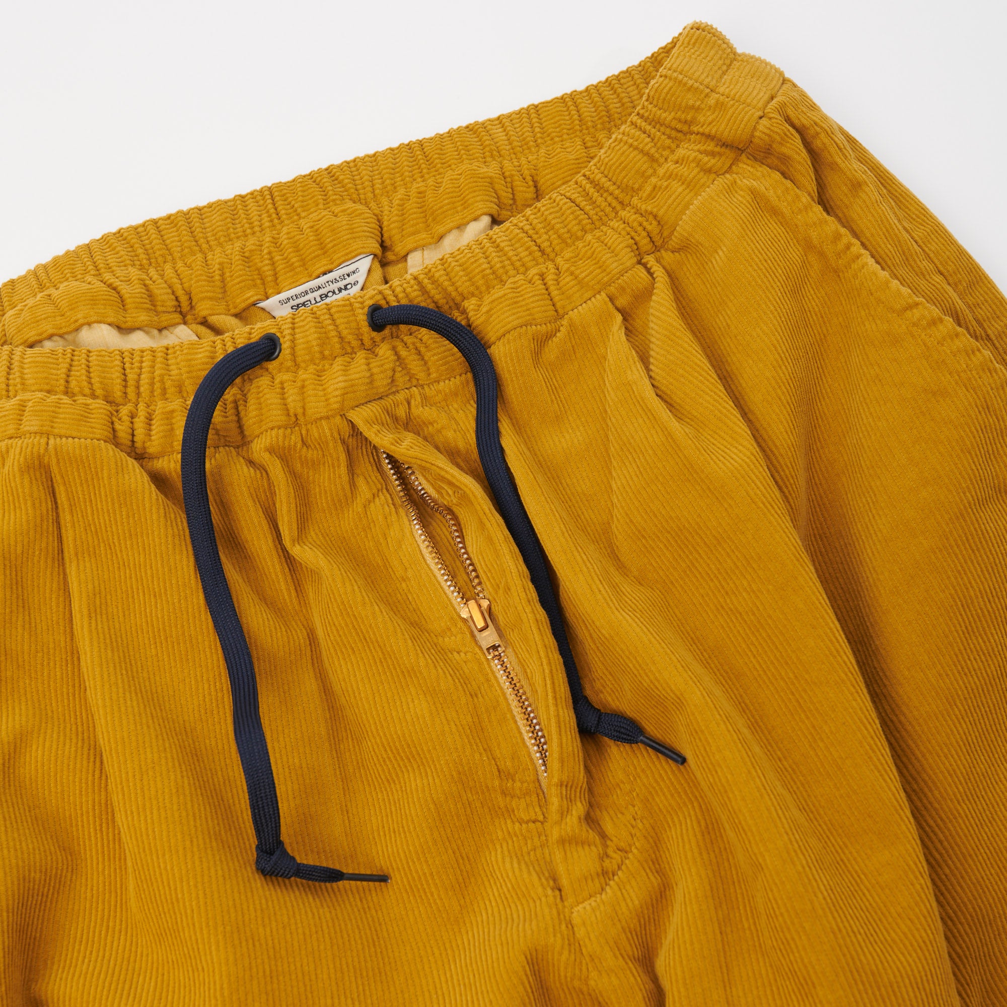 Spellbound Corduroy Wide Tapered Trouser - Mustard