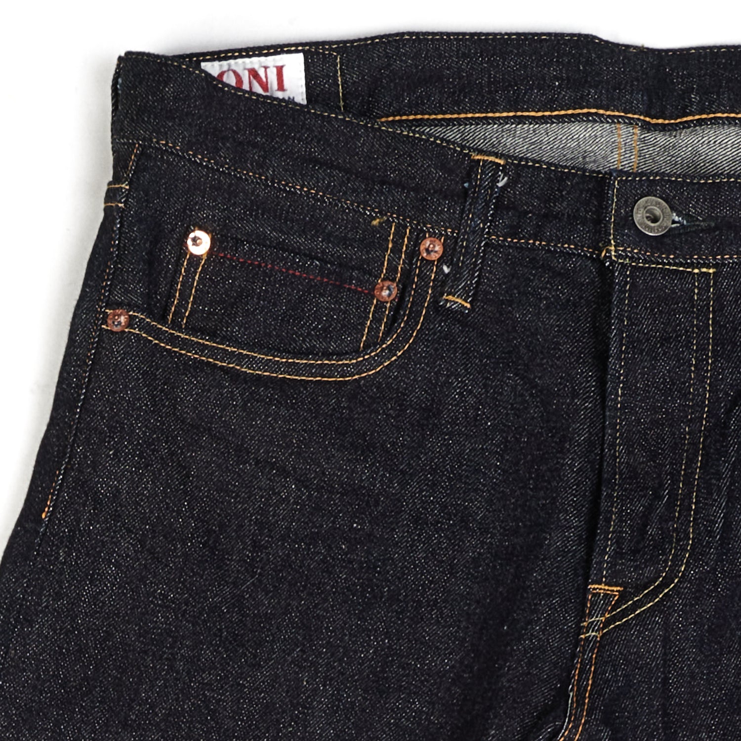 ONI Denim 176S 15oz Stretch Slim Tapered Jean - One Wash