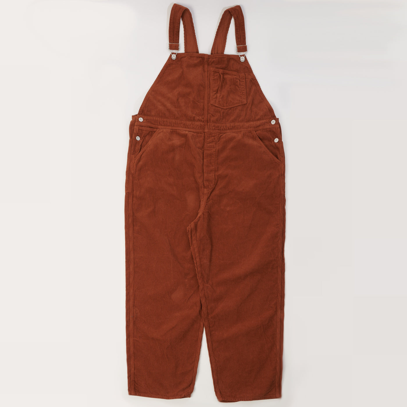 Spellbound Heavy Corduroy Overalls - Brick