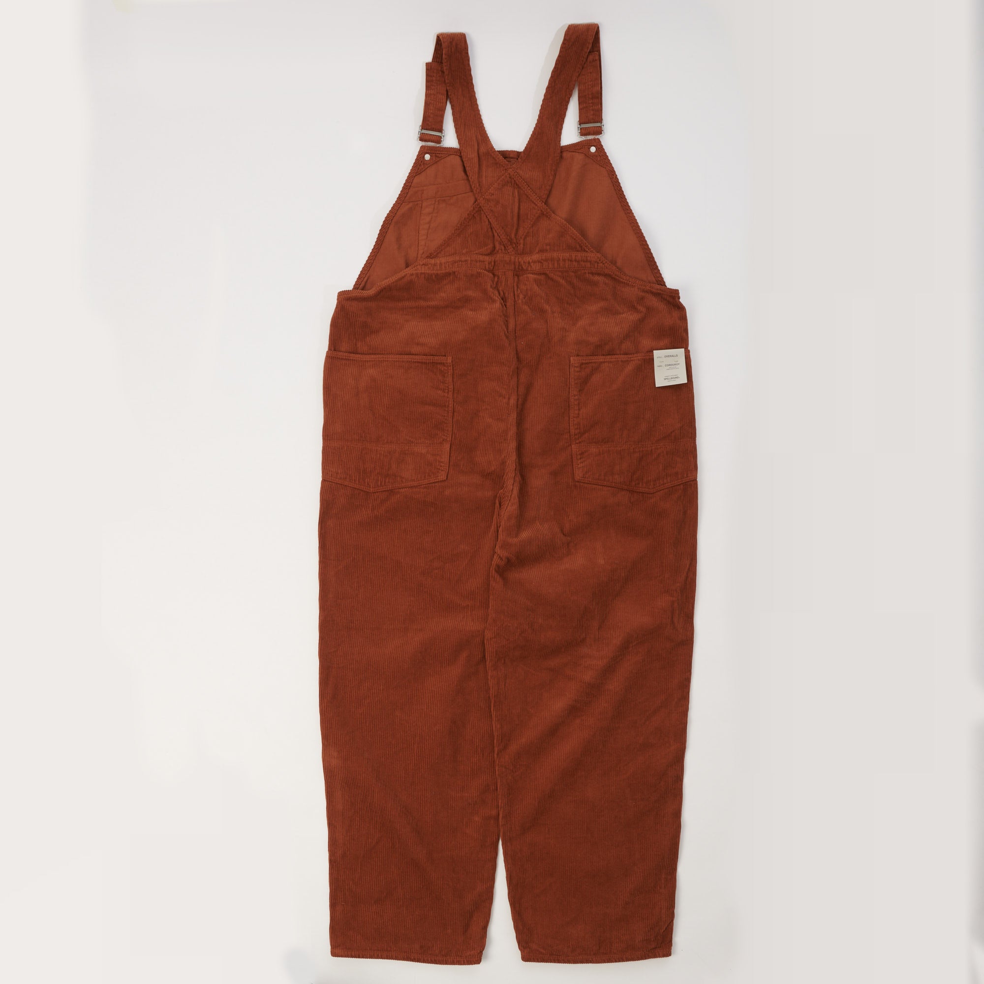 Spellbound Heavy Corduroy Overalls - Brick